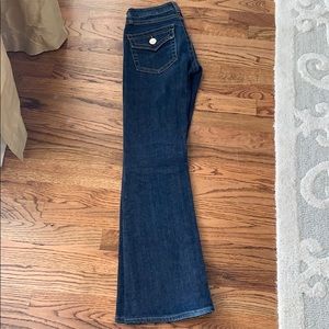 BCBGMAXAZRIA Sophie Twisted Flare Jean - Size 26